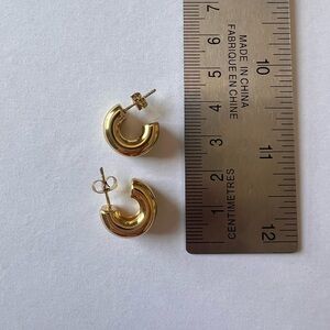 Gold Hoop Earrings